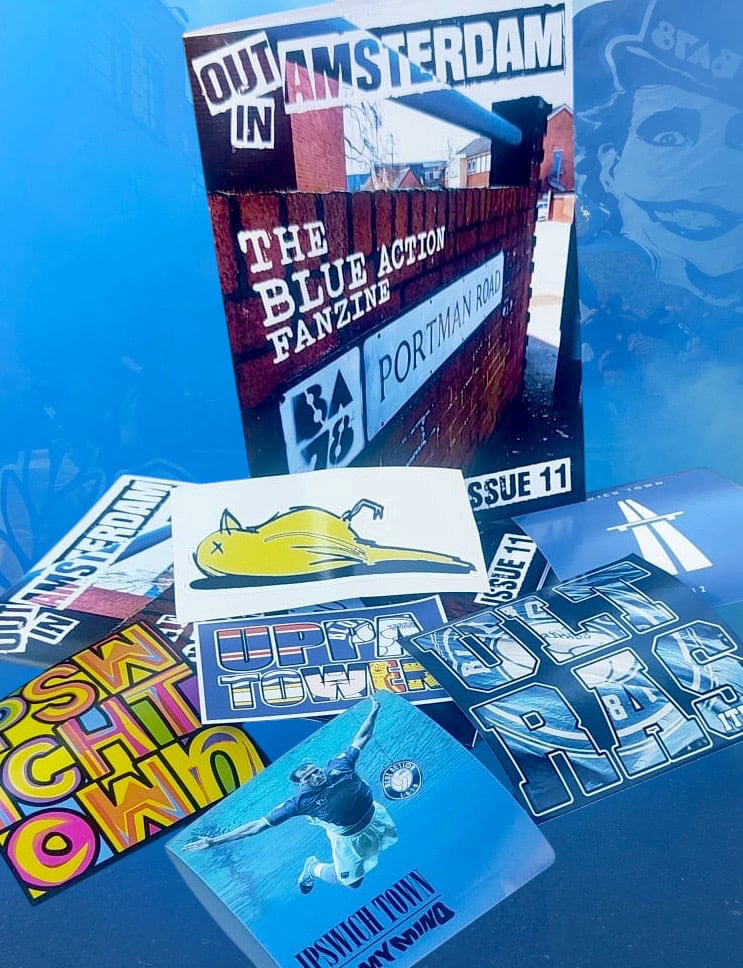 OUT IN AMSTERDAM, THE BLUE ACTION FANZINE [ISSUE 11]