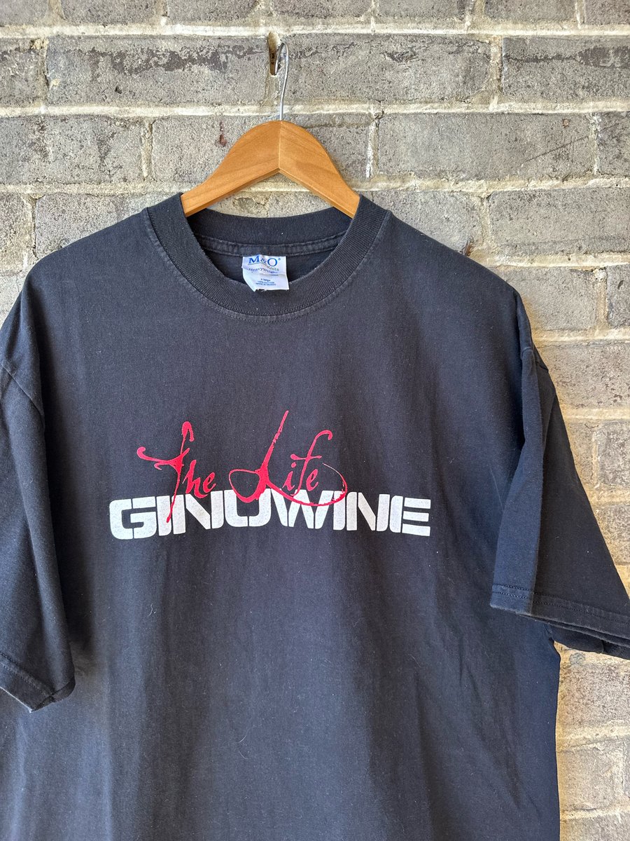 Image of 2001 VINTAGE “GENUWINE - THE LIFE” ALBUM PROMO TEE, SIZE: XL