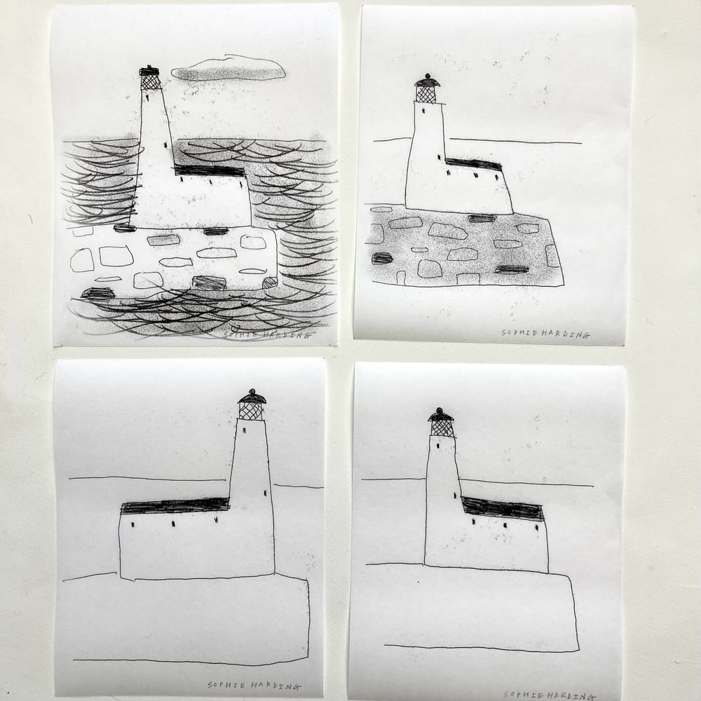 Image of Lighthouse monotypes 