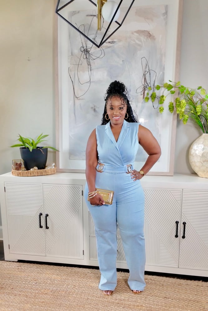 Image of Blue Skies Jumpsuit 