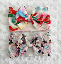 Ariel & Minnie headwraps 