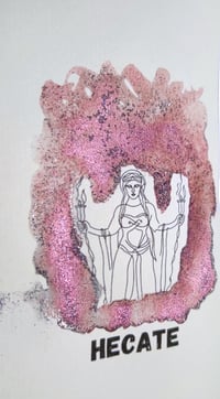 Image 5 of Dark Feminine Mini Watercolor Stone Palette