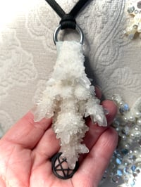 Image 4 of “Frosted Branches” Raw White Aragonite