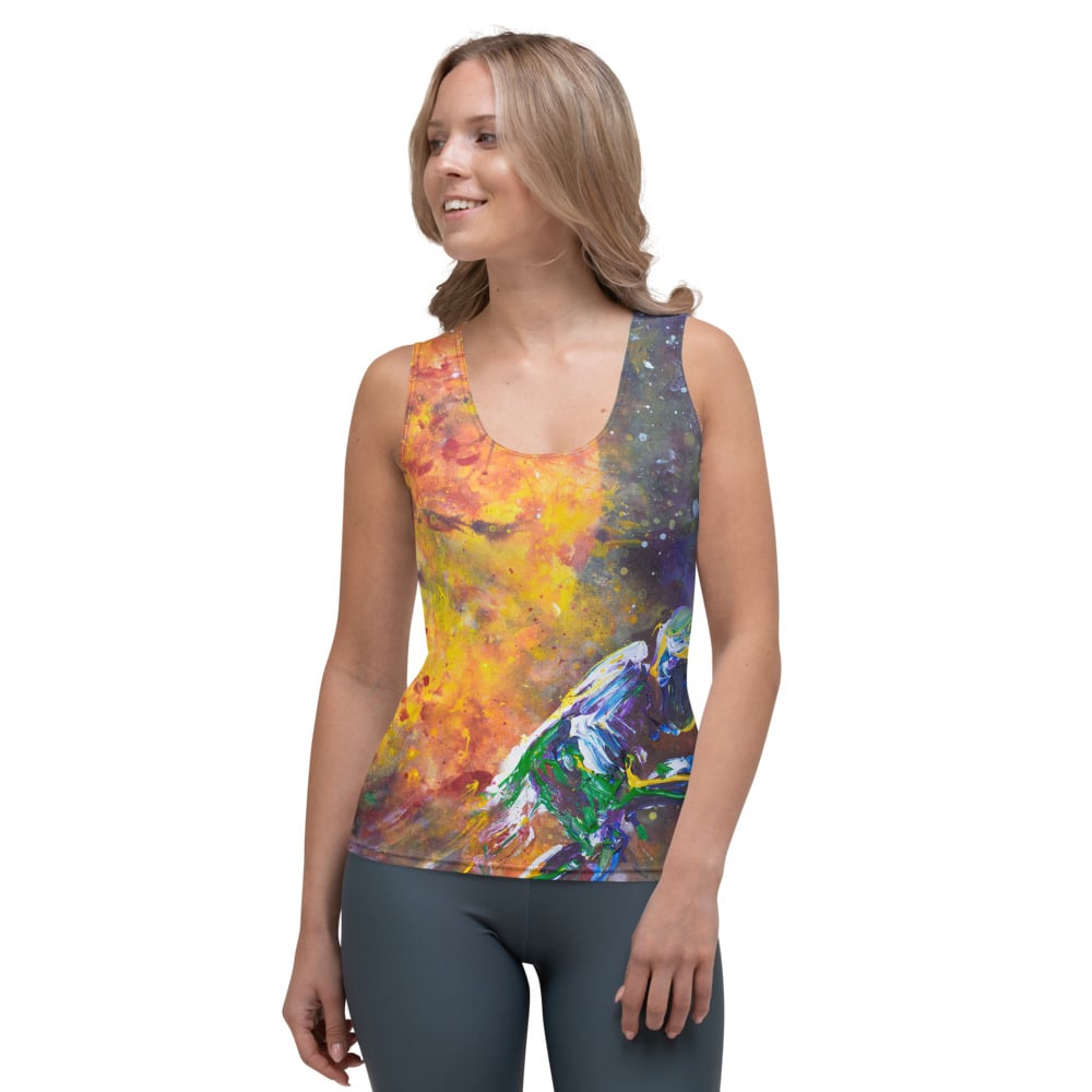 Image of We'll See How Long The Universe Enjoys this Patch Job Tank - Women's