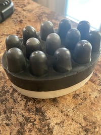 Image 3 of Charcoal cookies & cream soap bar
