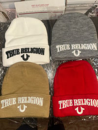 True religion beanies 