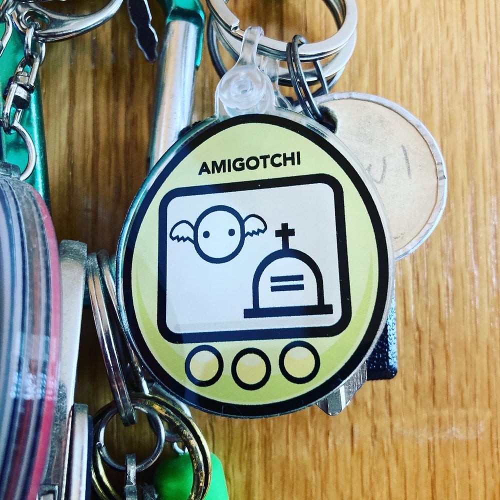 Amigotchi Keychain