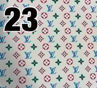 Image 10 of Faux leather sheets A009