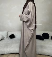 Image 2 of Beige Saudah Abaya