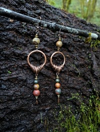 Image 1 of Jasper small hoops