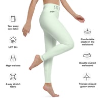 Image 6 of FIERCE Honeydew Yoga Leggings