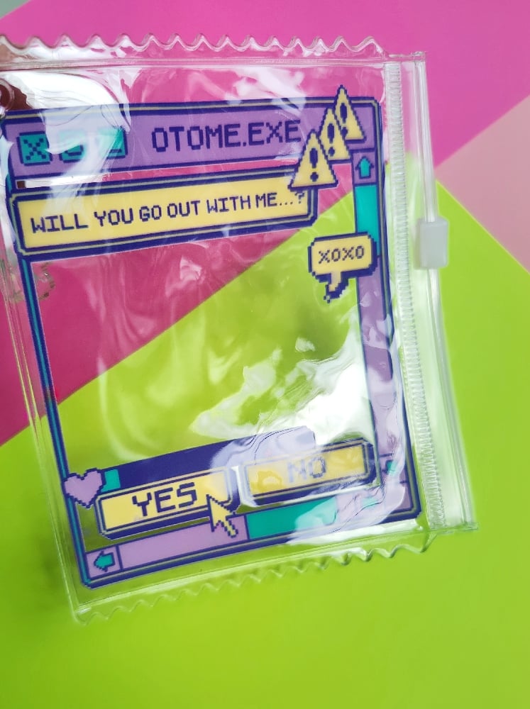 Otome Zipper Pouch Keychain