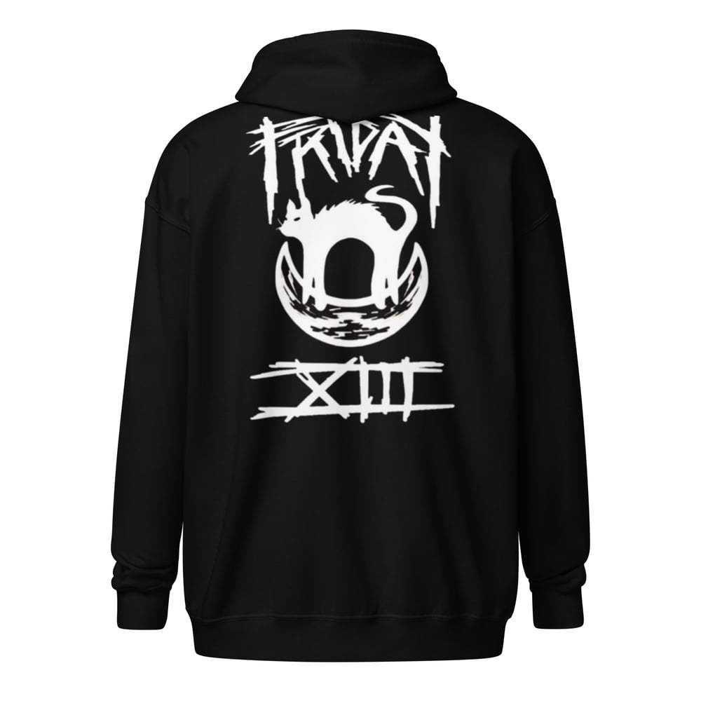 LIMITED EDITION Friday the 13th heavy blend zip hoodie