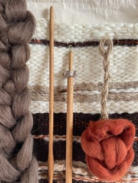 Image 1 of Medieval Spindle and Wild Fibre