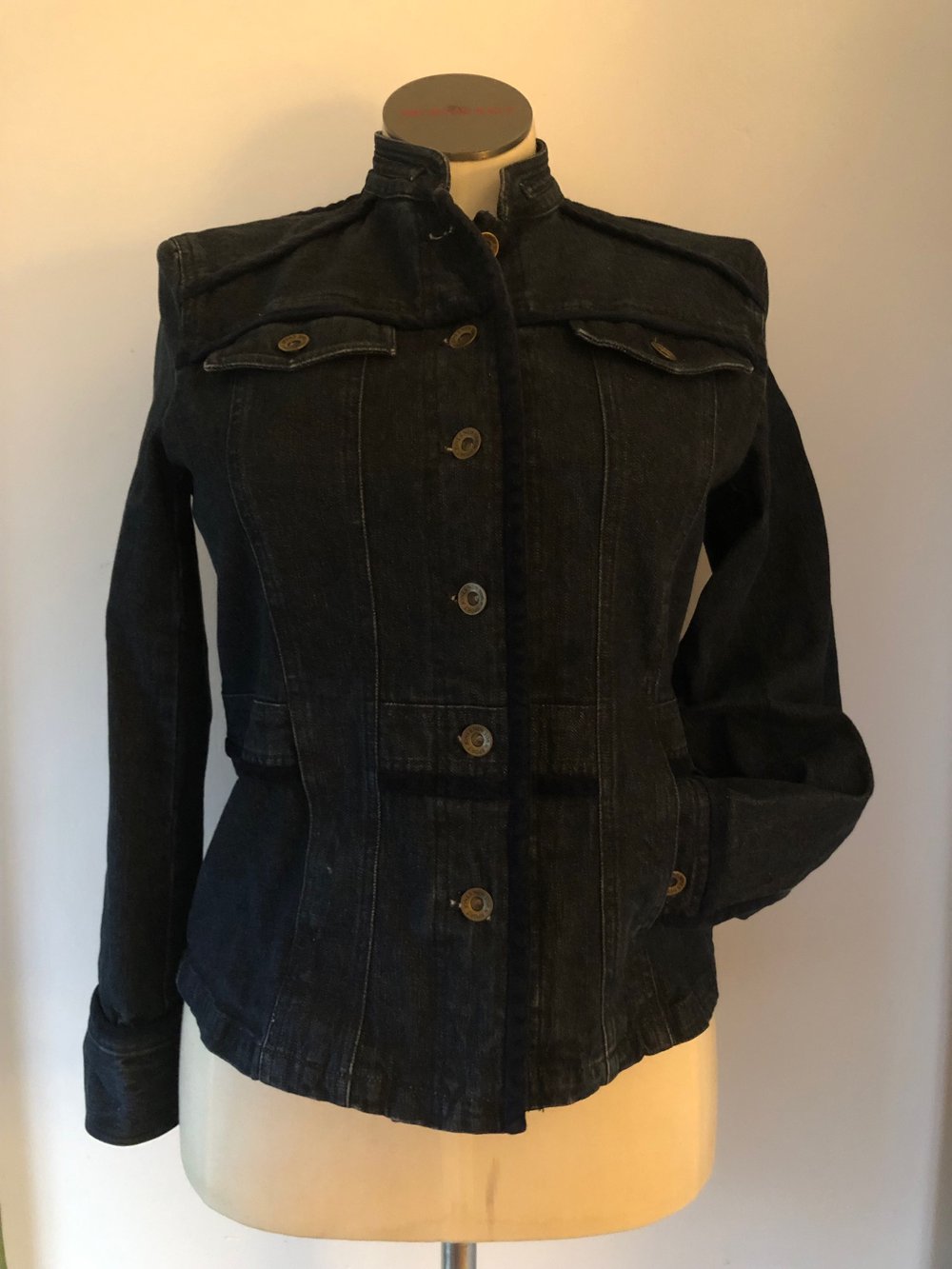 Upcycled “Jimi Hendrix” denim jacket