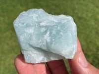 Image 4 of Blue Aquamarine Raw Chunk Specimen #1856