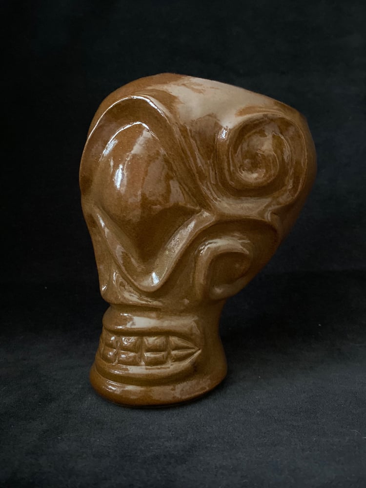 Image of Classic Marquesan Mug - 20 oz - Glossy Brown (b) - US Shipping Included 