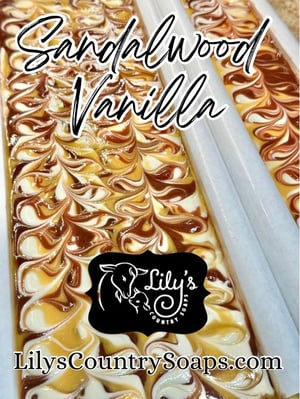 Image of Sandalwood Vanilla Goat Milk Soap