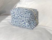 Image 1 of Blue floral bag (medium)