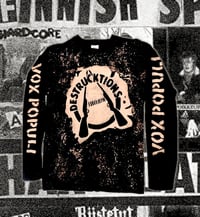 Destrucktions bleached longsleeve 