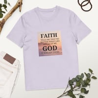 Image 4 of organic cotton t-shirt (Faith)