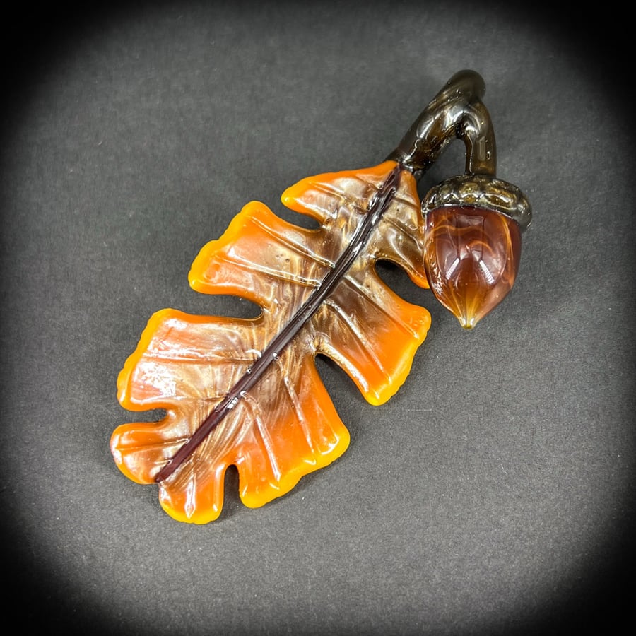 Image of Acorn and Oak Leaf Pendant