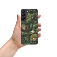 Image 11 of Flora and Fauna Goblincore Grunge Snails and Moss Clear Case for Samsung®