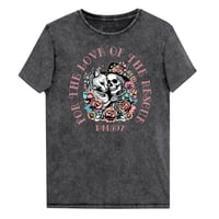 Image 1 of For the love of the Rescue Denim T-Shirt