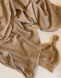 Image 2 of Mocha swaddle set 