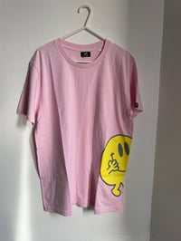 Image 1 of All new smiles tee- pink 