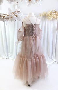 Image 3 of Tulle princess dress for photoshoots | Elvina | size 110 | powder pink | photo props