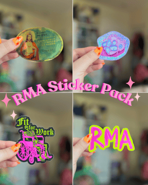 Image of COMPLETE RMA STICKER PACK 