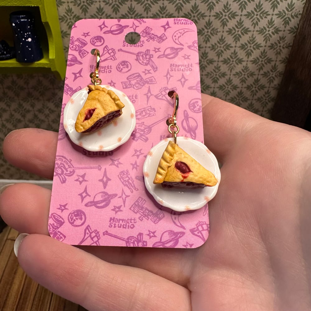 Image of Cherry Pie Earrings