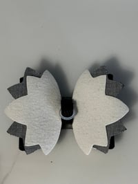 Image 12 of Black White and Silver Trash Panda Set (Bow, Bauble and Stack)