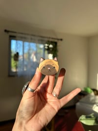 Image 2 of Handmade Clay Cat Magnet