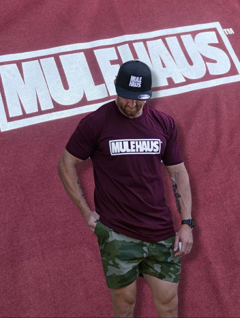 MH0029MR MULE HAUS - TRADEMARK MAROONZ