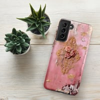 Image 23 of Pastel Pink Tattered Texture Rose Gold Goth Lolita Kawaii Inspired Tough case for Samsung®