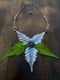 Image of Kinetic Autumn Fern Beach Stone Statement Necklace