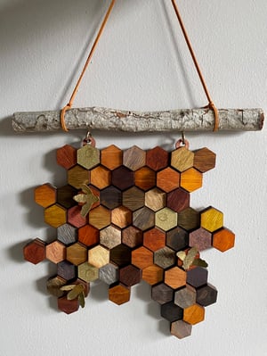 Image of Wooden Honeycomb B