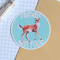 Image 3 of Friends Not Food - Sticker