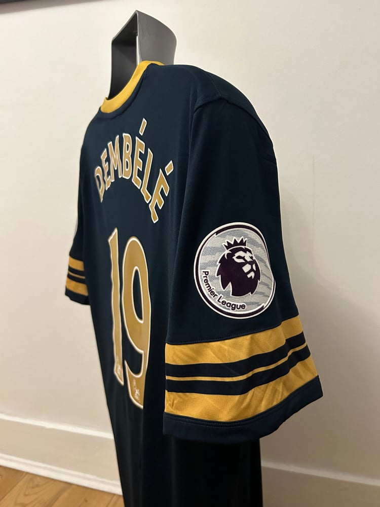 Image of Tottenham Hotspur “DEMBÉLÉ 19” 2016/17 Away Shirt + PL patches (XL)