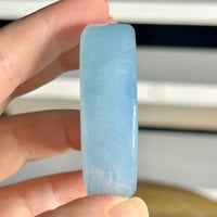 Image 3 of Aquamarine Moon With Stand (34D)