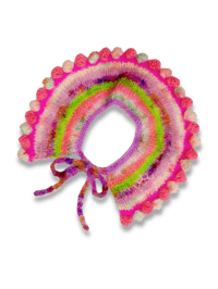 Image 1 of Soriano: Sofie and Iris Scrap Mohair Bubble Collar no. 12