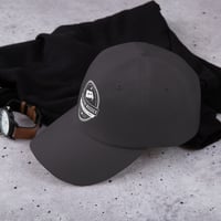 Image 15 of Brackish Wooder Cornhole Dad Hat – Custom Boards & Bags Logo | Adjustable Cotton Twill Cap