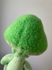 Image 2 of Lime Green Tall Shroom Folk Doll