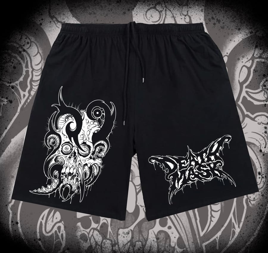 Image of Skull gym shorts 