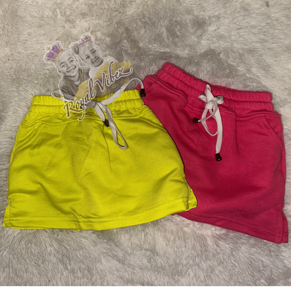 Image of Baby Girl Skort Neon