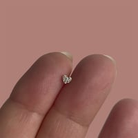Image 1 of tiny heart stud