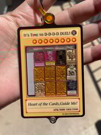 Image 1 of YGO Card Keychain 