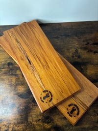 Image 2 of Heart Rimu Cheese Board Set oblong 